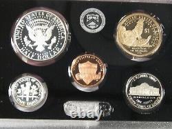 2 Yr Run Silver US Mint Proof Sets 2013-s, 14-s. With Stickers. Boxes & COAs. #13