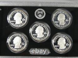 2 Yr Run Silver US Mint Proof Sets 2013-s, 14-s. With Stickers. Boxes & COAs. #13