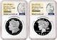 2 Coin Set 2024 Morgan And Peace Proof Silver Dollars Ngc Pf 70 Uc First Day