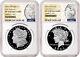 2 Coin Set 2024 Morgan Peace Proof Silver Dollars Ngc Pf 70 Uc First Releases