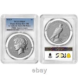 2pc Set 2026-P $1 Reverse Proof Morgan and Peace Silver Dollar Set PCGS