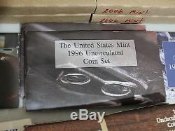 335 1964 thru 2014 Mint, Proof and Silver Proof Sets including Souvenier Sets
