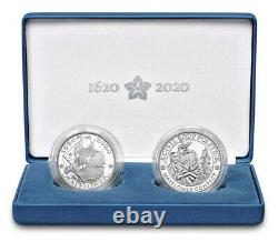 400th Anniversary of the Mayflower Voyage Silver Proof Coin & Medal Set