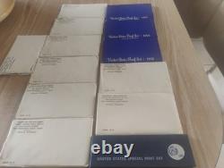 40% Silver Proof And Mint Set Deal 1967-69 In Original Packaging