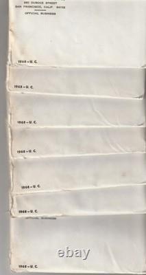 40% Silver Proof And Mint Set Deal 1967-69 In Original Packaging