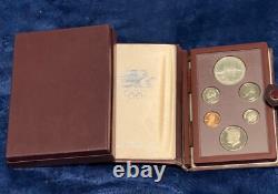 (4) 1983S 1987 S Prestige Proof Sets with (4) 90% Silver Dollar US (6 Coin Set)