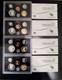 4 Lot 90% Silver Proof Sets 2014, 2015, 2016, & 2017. Partial Sets Asw 1.736