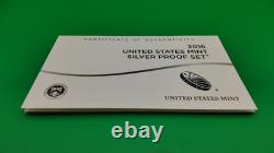 4 Lot 90% Silver Proof Sets 2014, 2015, 2016, & 2017. Partial Sets ASW 1.736