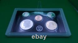 4 Lot 90% Silver Proof Sets 2014, 2015, 2016, & 2017. Partial Sets ASW 1.736