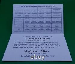 4 Lot 90% Silver Proof Sets 2014, 2015, 2016, & 2017. Partial Sets ASW 1.736