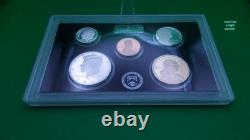 4 Lot 90% Silver Proof Sets 2014, 2015, 2016, & 2017. Partial Sets ASW 1.736