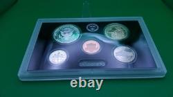 4 Lot 90% Silver Proof Sets 2014, 2015, 2016, & 2017. Partial Sets ASW 1.736