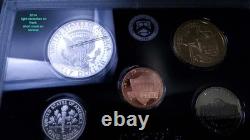 4 Lot 90% Silver Proof Sets 2014, 2015, 2016, & 2017. Partial Sets ASW 1.736