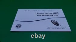 4 Lot 90% Silver Proof Sets 2014, 2015, 2016, & 2017. Partial Sets ASW 1.736