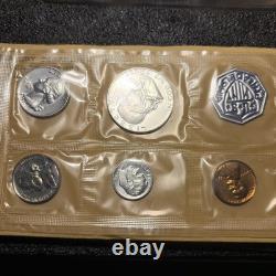 4 Proof Sets 1961 & 1962 Opened 1963 & 1964 Sealed Proof Sets