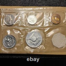 4 Proof Sets 1961 & 1962 Opened 1963 & 1964 Sealed Proof Sets