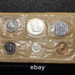 4 Proof Sets 1961 & 1962 Opened 1963 & 1964 Sealed Proof Sets