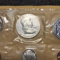 4 Proof Sets 1961 & 1962 Opened 1963 & 1964 Sealed Proof Sets