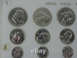 (5) 1960-1963 US Mint Proof Sets in Capital Plastic 90% Silver