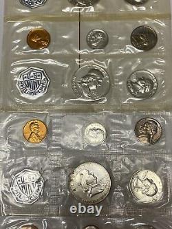 5 1963 Silver Proof Sets
