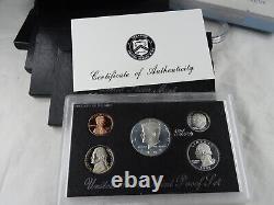 (5) 1997-S US Mint Silver Proof Sets Original Shipping Box Fresh Sets