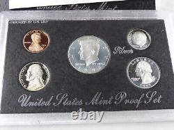 (5) 1997-S US Mint Silver Proof Sets Original Shipping Box Fresh Sets