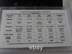 (5) 1997-S US Mint Silver Proof Sets Original Shipping Box Fresh Sets