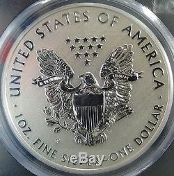 5 PCS 2011 25th Anniversary Silver Eagle Set, PCGS MS-69/Proof-69, First Strike
