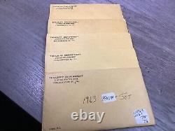 5 Sets-1963 U. S. Mint-Silver Proof Sets withOGP in Sealed Envelopes-110723-51