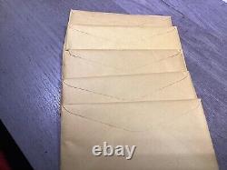 5 Sets-1963 U. S. Mint-Silver Proof Sets withOGP in Sealed Envelopes-110723-51