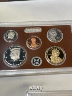 5pc UNITED STATES MINT PROOF SETS 2010 2011 2012 2013 2014 Complete With COA's