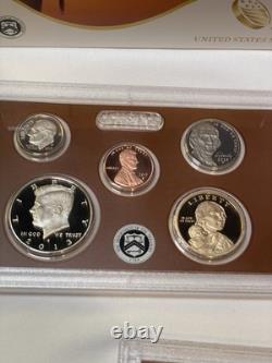 5pc UNITED STATES MINT PROOF SETS 2010 2011 2012 2013 2014 Complete With COA's
