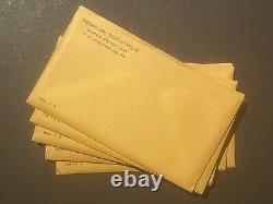 5x Unopened Sealed 1958 U. S. Proof Coin Sets inc. 3 Silver Coins each 02579L