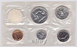 6 SETS 1955 1956 1957 1958 1959 1960 U S Sealed Proof Sets Silver Coins (01091)