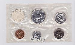 6 SETS 1955 1956 1957 1958 1959 1960 U S Sealed Proof Sets Silver Coins (01091)