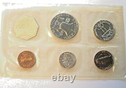 6 Us Silver Proof Sets, 1957, 1959-1960. 1962-1964
