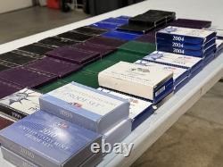 78 US Proof Sets 1968-2010 Bulk Lot Complete Original Mint Packaging Collection