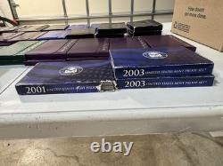 78 US Proof Sets 1968-2010 Bulk Lot Complete Original Mint Packaging Collection