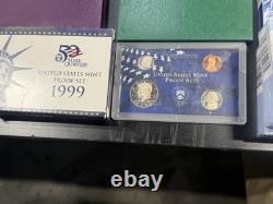 78 US Proof Sets 1968-2010 Bulk Lot Complete Original Mint Packaging Collection