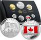 7-coins Set Canada Flag 50th Anniv. 2015 Special Edition Silver Dollar Proof Set