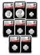 8-coin 2017-s Limited Edition Silver Proof Set Ngc Pf70 Uc Er Blk 225th Sku49561