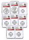 8-coin 2017-s U. S Limited Edition Silver Proof Set Ngc Pf70 Uc Fr 225th Sku49562