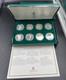 8 Coin Complete Atlanta Olympics 90% Silver Olympic Dollar Proof Set With Box Coa