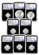 8-coin Set 2017-s Limited Edition Proof Silver St Ngc Pf69 Uc Fr Black Sku50328