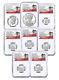 8-coin Set 2017-s Limited Edition Silver Proof Set Ngc Pf70 Uc Er 225th Sku49560