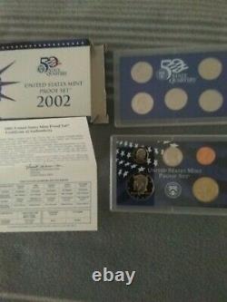 8 Proof Sets in ORIGINAL Mint Boxes Complete, 1999 thru 2006 NICE SETS