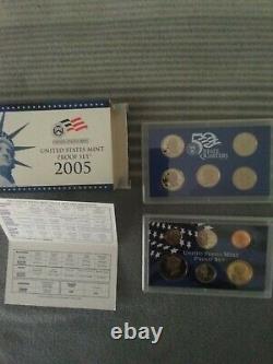 8 Proof Sets in ORIGINAL Mint Boxes Complete, 1999 thru 2006 NICE SETS