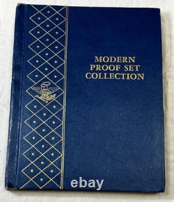 8 US 90% Silver Coins Proof Sets 1956 1963 in Original Plastic Whitman Holder