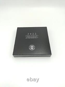 8pc 2022-S United States Limited Edition Silver Proof Set