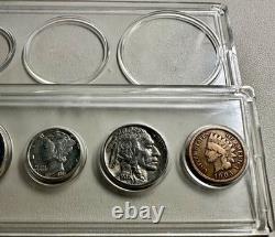 90% Silver Custom Mint Set $1.85 FV of Silver + Buffalo & Indian Head Coin